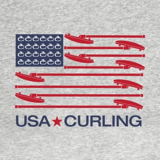 USA CURLING T-Shirt